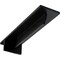 Ekena Millwork Heaton Hidden Support Steel Bracket w/ 8" Support Depth, Powder Coated Black 3"W x 12"D x 2"H BKTM03X12X02HEPBL - alternate 1